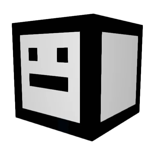 largesporker Minecraft avatar head, 3D render