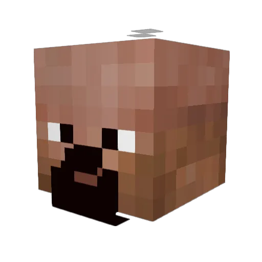 lark_237 Minecraft avatar head, 3D render
