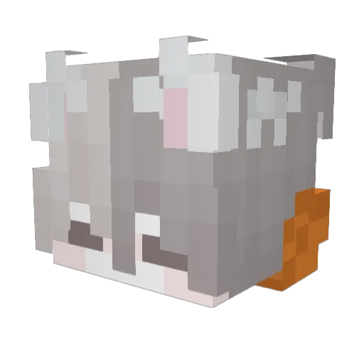 larpshaun_ Minecraft avatar head, 3D render