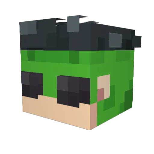 larrykaverga86 Minecraft avatar head, 3D render