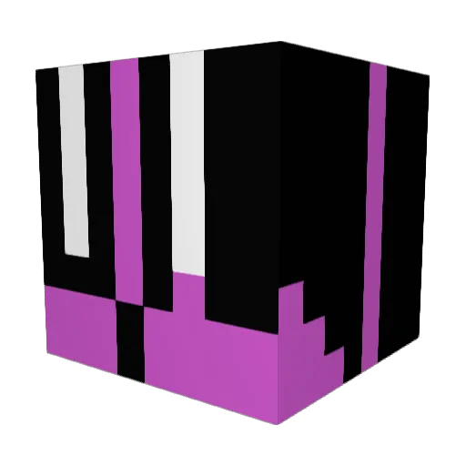 larrythereal Minecraft avatar head, 3D render