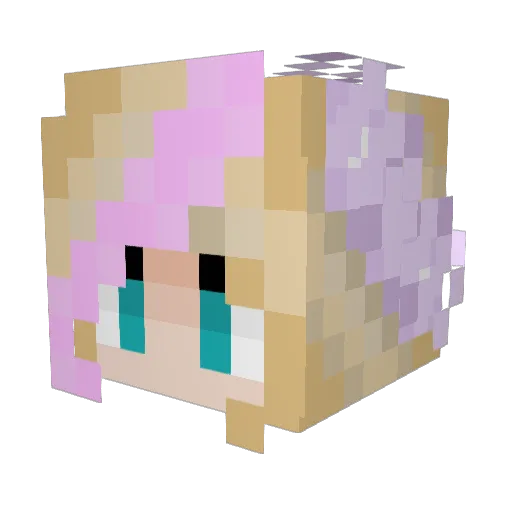 larrythespeeder Minecraft avatar head, 3D render