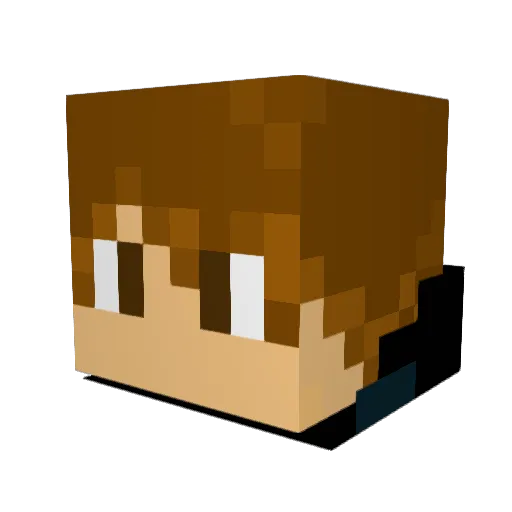 lars2863 Minecraft avatar head, 3D render