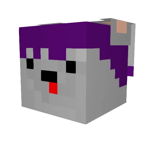 larsdc3 Minecraft avatar head, 3D render