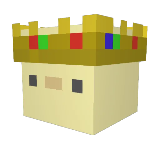 larsstackz Minecraft avatar head, 3D render
