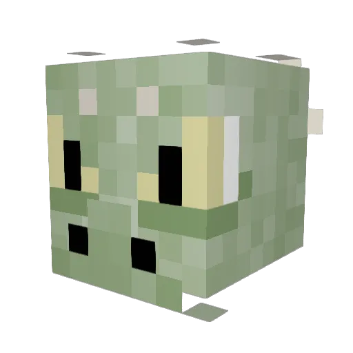 las_iglasty Minecraft avatar head, 3D render