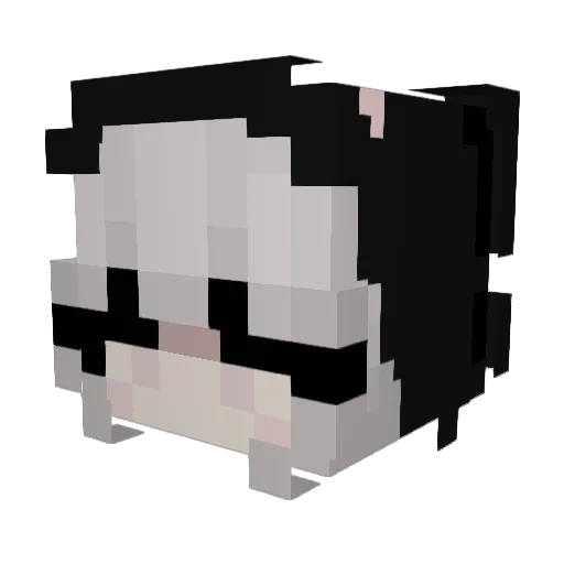 lasagna1121 Minecraft avatar head, 3D render