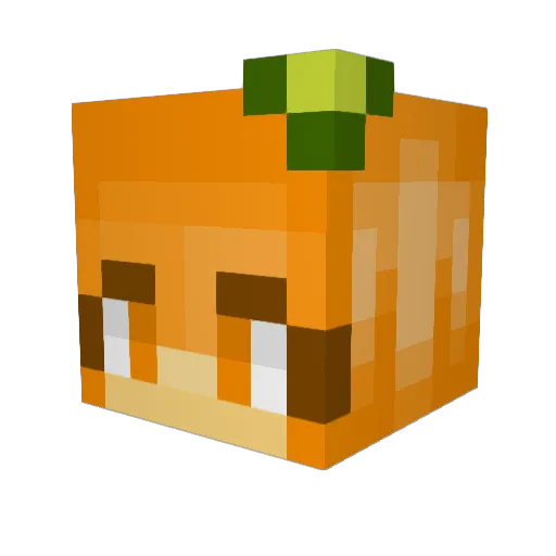 laser_x5proo Minecraft avatar head, 3D render