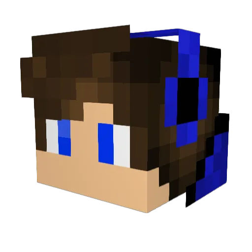 lasercannon1234 Minecraft avatar head, 3D render