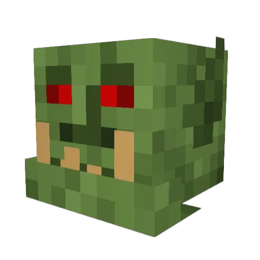 laskeygw Minecraft avatar head, 3D render