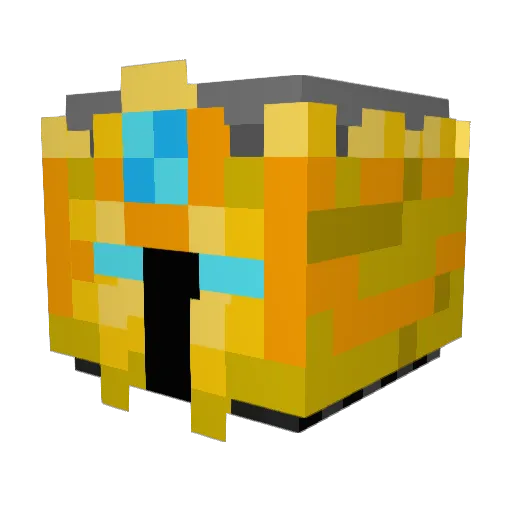 laslohere Minecraft avatar head, 3D render