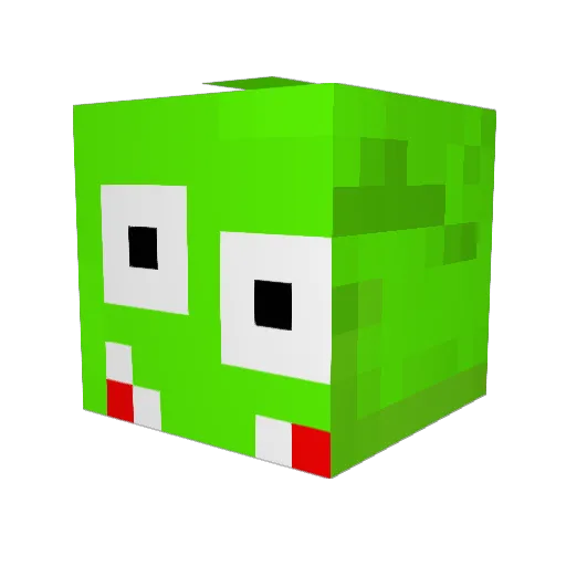 lasso007 Minecraft avatar head, 3D render