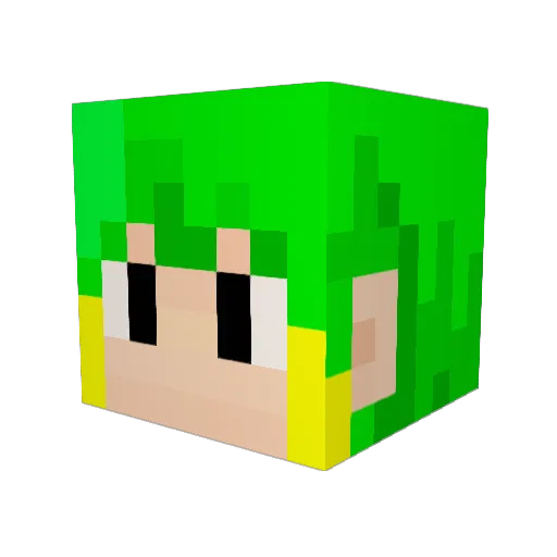 lastboss02 Minecraft avatar head, 3D render