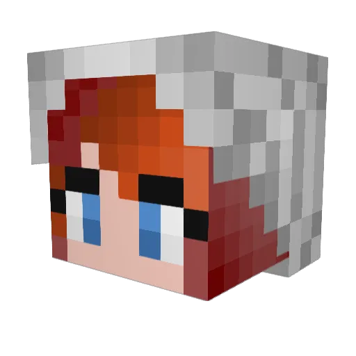 lastkilljoy Minecraft avatar head, 3D render