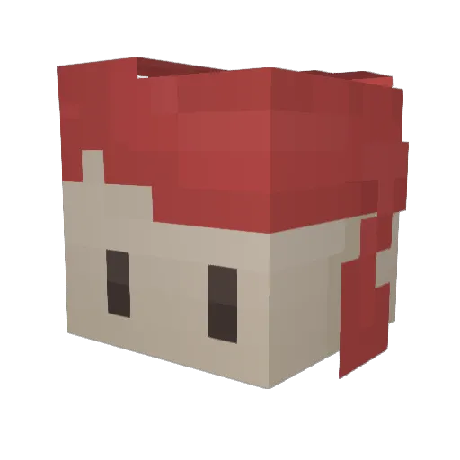 lastpower12 Minecraft avatar head, 3D render