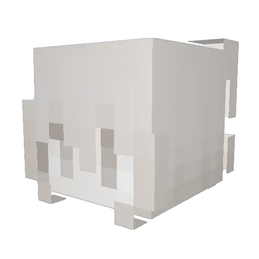 lastsnow Minecraft avatar head, 3D render