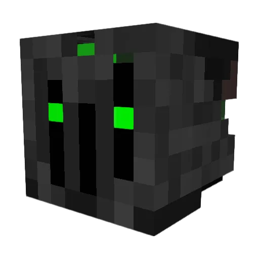 lateaxesmum Minecraft avatar head, 3D render