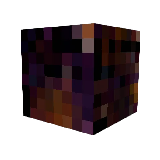 latner Minecraft avatar head, 3D render
