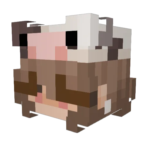 laughtos3 Minecraft avatar head, 3D render
