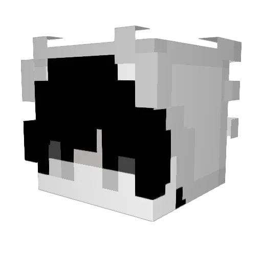 laur232 Minecraft avatar head, 3D render