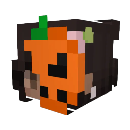 laur9n Minecraft avatar head, 3D render