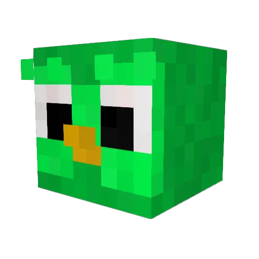 lauren_reneep Minecraft avatar head, 3D render