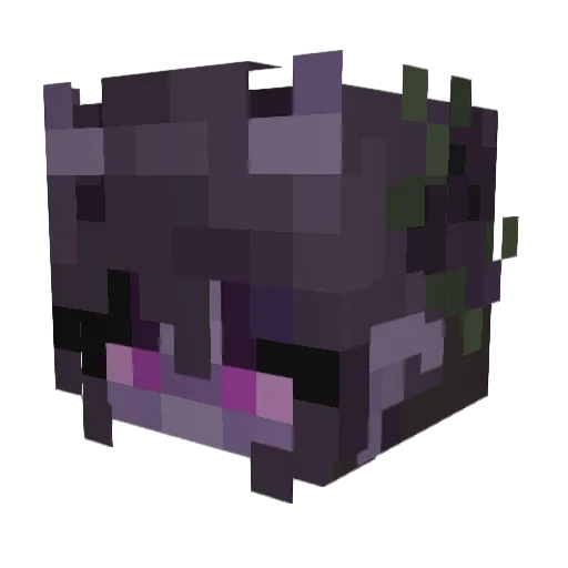 laurendmorris Minecraft avatar head, 3D render