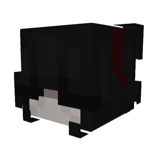 laurenphobic Minecraft avatar head, 3D render