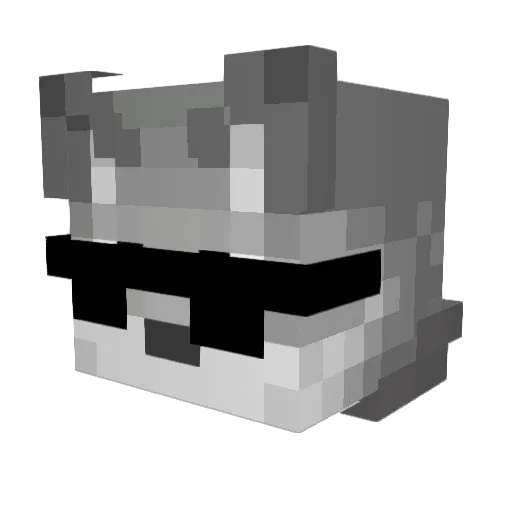 laurenr24 Minecraft avatar head, 3D render