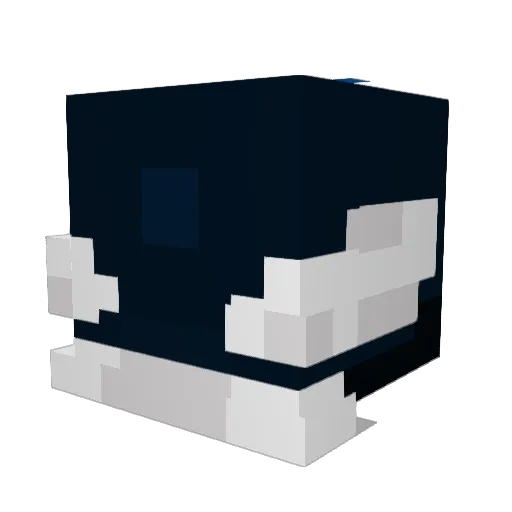 laurenstoneee Minecraft avatar head, 3D render