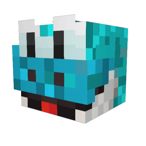 laurent2005 Minecraft avatar head, 3D render