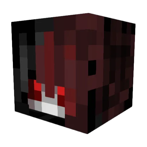 laurielem Minecraft avatar head, 3D render