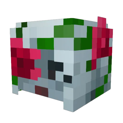 laurvii Minecraft avatar head, 3D render