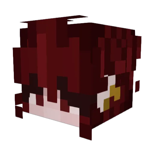 laurwyn Minecraft avatar head, 3D render