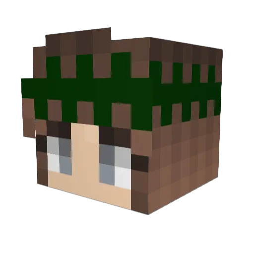 lauryn202 Minecraft avatar head, 3D render