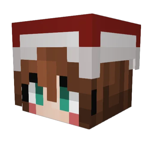 lavagirl313 Minecraft avatar head, 3D render