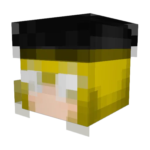 lavi1973 Minecraft avatar head, 3D render