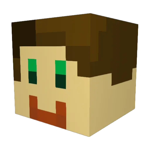 lavi_leeor Minecraft avatar head, 3D render