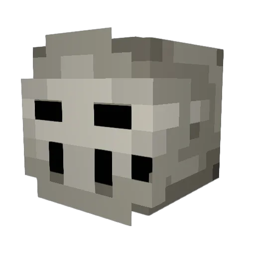 lavluc12345 Minecraft avatar head, 3D render
