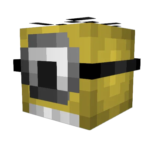 lavylaa_x Minecraft avatar head, 3D render
