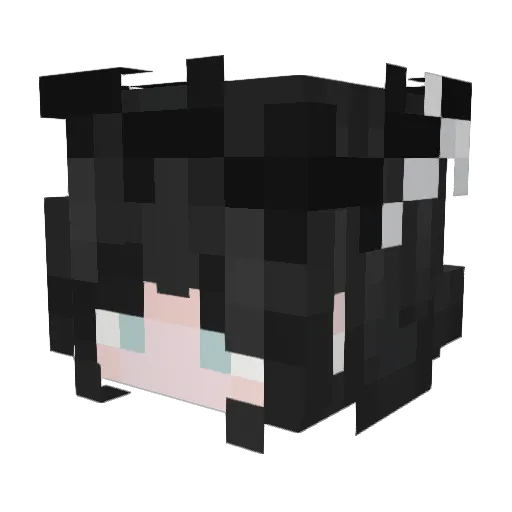 lawhz Minecraft avatar head, 3D render