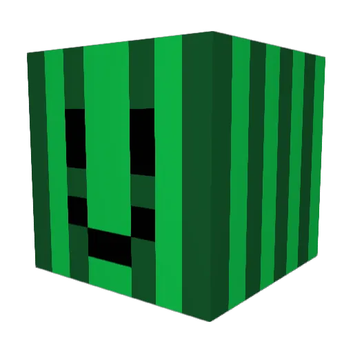 lawi_09 Minecraft avatar head, 3D render