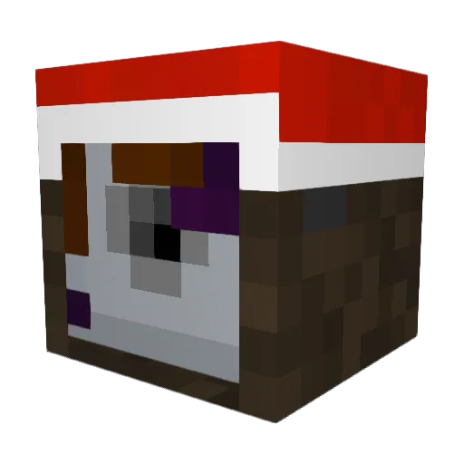 lawka_ Minecraft avatar head, 3D render