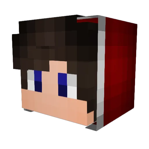 lawlite1008 Minecraft avatar head, 3D render