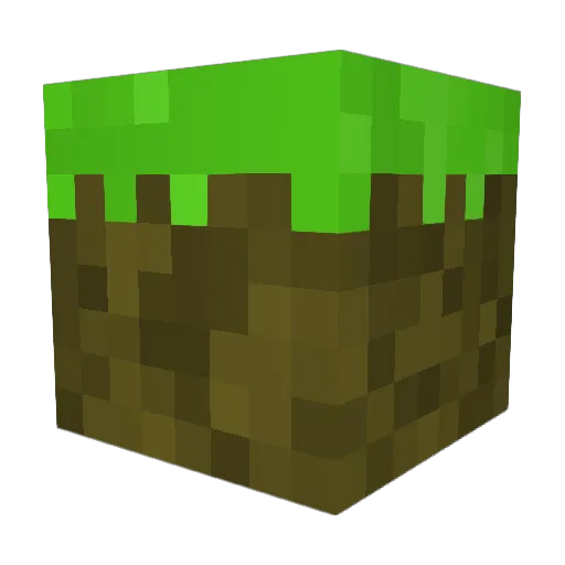 lawnbag Minecraft avatar head, 3D render