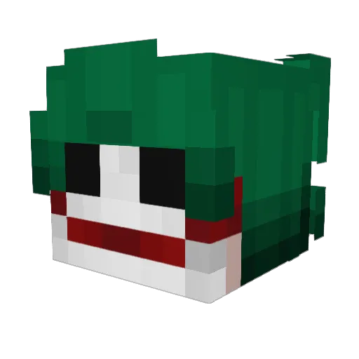 lawrencev0 Minecraft avatar head, 3D render