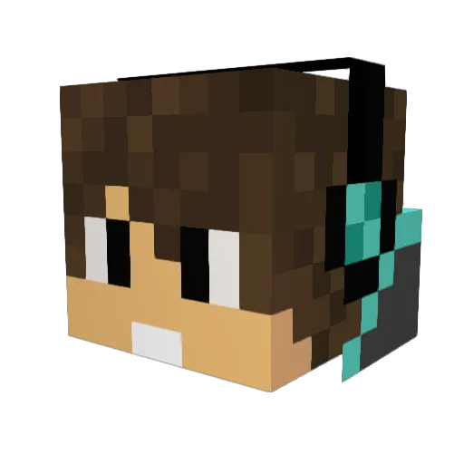 laxandrew4 Minecraft avatar head, 3D render