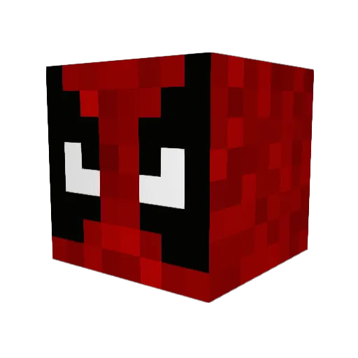 laxasabi Minecraft avatar head, 3D render