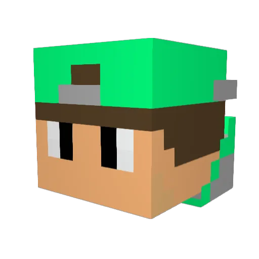 laxboy0623 Minecraft avatar head, 3D render