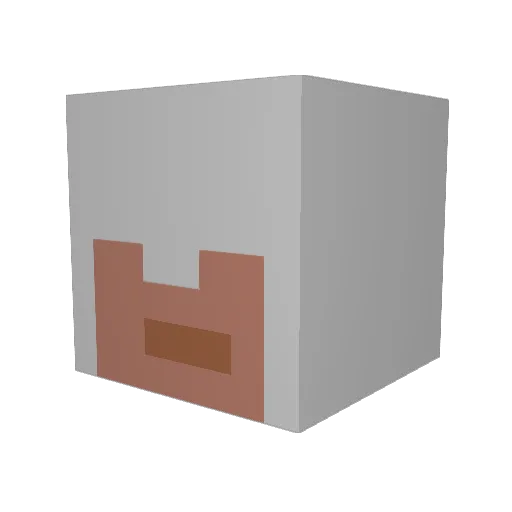 laxbro321 Minecraft avatar head, 3D render